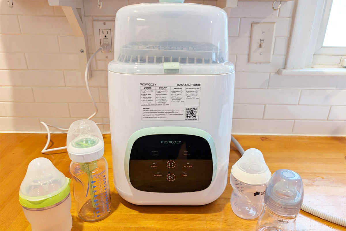 momcozy kleanpal pro bottle washer review